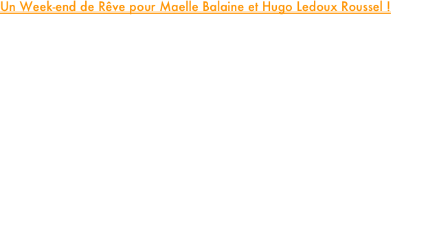 Un Week-end de Rêve pour Maelle Balaine et Hugo Ledoux Roussel !

Le maillot du PM Élite Team a brillé ce week-end sur les routes de France, porté par deux athlètes en grande forme. 

À Compiègne, lors des Foulées Impériales,Maëlle Balaine a confirmé son excellente condition physique après sa belle prestation aux Championnats de France de cross. Grâce à une gestion de course intelligente en négative split, elle s'impose avec autorité en 34'37. Elle efface ainsi sa marque de référence établie à Valenciennes en 2025, grapillant 10 précieuses secondes sur son record personnel.

Du côté de la Normandie, à Elbeuf, c'est Hugo Ledoux Roussel qui a fait parler la poudre. En pleine progression, notre espoir s'était fixé un objectif de taille : briser la barrière des 32 minutes. Mission accomplie avec brio ! Hugo boucle son 10 km en 31'58, pulvérisant son ancien record de près de deux minutes. Une progression fulgurante qui témoigne de son investissement et de son potentiel.

 Les voyants sont désormais au vert pour la suite de la saison !



















