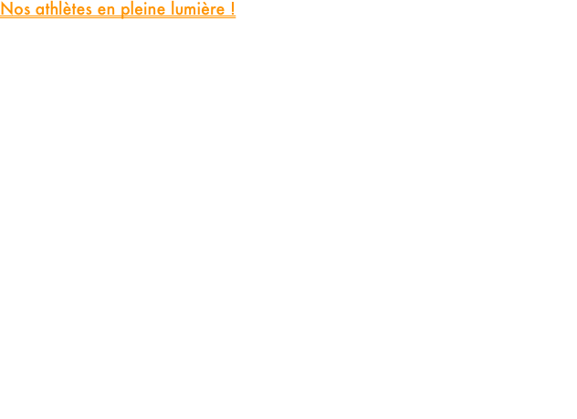 Nos athlètes en pleine lumière !

Ce samedi soir, les meetings nationaux de Poitiers et Nice ont souri aux quatre athlètes du team présents Yanis Vanlanduyt, Paul Gulzinski et Laura Henneron dans le Poitou et Etienne Nancel sur la Côte d’Azur, qui ont fièrement défendu les couleurs du PM Elite Team.

A Poitiers dans la première série d’un 800m très relevé, notre champion de France U20 Yanis Vanlanduyt a longtemps lutté au coude-à-coude pour la victoire. S'il a légèrement coincé dans les 50 derniers mètres, Yanis s’est rassuré pleinement en décrochant la 4e place en 1'46"96, à seulement 8 centièmes de son record personnel. Après un hiver blanc gâché par une tendinite tenace, ce chrono sous les 1'47" augure une suite de saison estivale radieuse !

Dans la deuxième série, Paul Gulzinski a confirmé sa progression fulgurante et son passage de cap depuis l'hiver dernier. Resté en embuscade derrière les leaders, il a placé une superbe accélération dans la dernière ligne droite pour s'offrir la 2e place. En coupant la ligne en 1'50"97, il pulvérise son record personnel et lorgne désormais très sérieusement la barre mythique des 1'50".

Sur le 1 500m féminin, notre junior Laura Henneron a connu une course plus frustrante. Un peu impatiente, elle a fourni son effort prématurément avant de fléchir à 100 mètres du but. Elle boucle sa course en 4'28"37, un chrono en deçà de sa forme étincelante à l'entraînement.

Enfin à Nice sur le 3000m steeple, Etienne Nancel engagé dans une course très relevée s’est accroché autant qu’il le pouvait pour couper la ligne en 8’42’’50 et améliorer son record personnel.